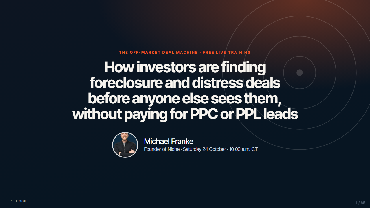 Webinar presentation preview